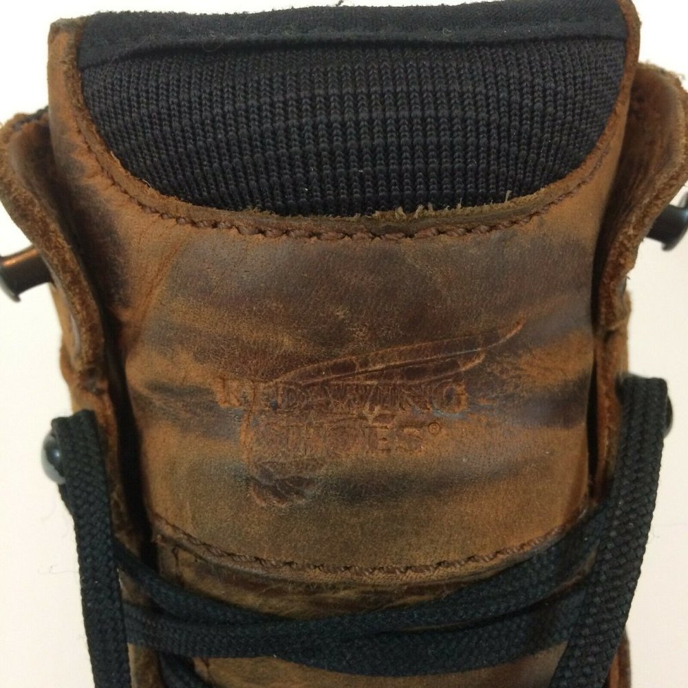 Red Wing Womens Steel Toe Leather Work Boots Waterproof ASTM F 2413-11 Size 7.5 - Picture 8 of 12